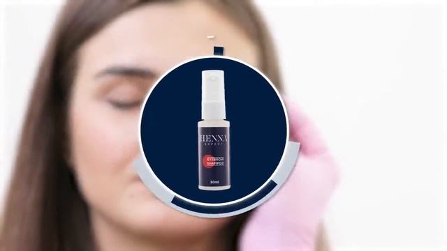 Стойкое окрашивание бровей натуральной хной от Henna Expert смотреть онлайн