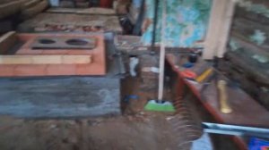 Печь 4,5 на 5 кирпичей . Начало !!;)