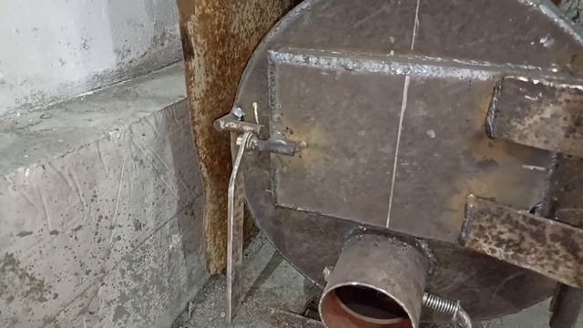 Буржуйка в гараж, Жарит ОГОНЬ ? смотреть онлайн