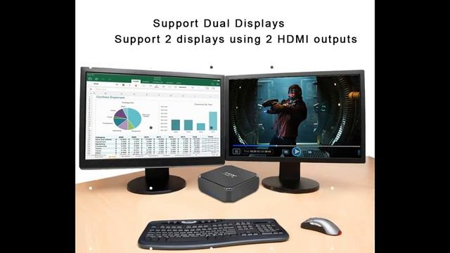 Introducing ACEPC AK2 Mini PC Intel Celeron J3455, 4+32GB смотреть онлайн