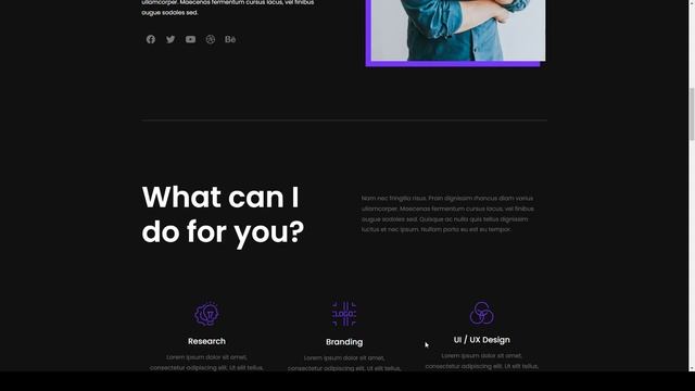 Portohero - Personal Portfolio and CV Elementor Template Kit artist resume смотреть онлайн