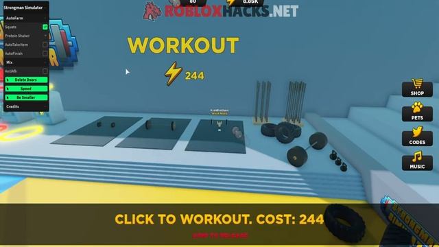 [BEST!] Roblox Strongman Simulator Script Hack GUI | AUTO FARM, UNLIMITED ENERGY, HYDRA FARM & MORE смотреть онлайн