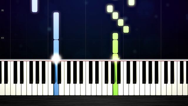 Offenbach - Can Can - EASY Piano Tutorial by PlutaX смотреть онлайн
