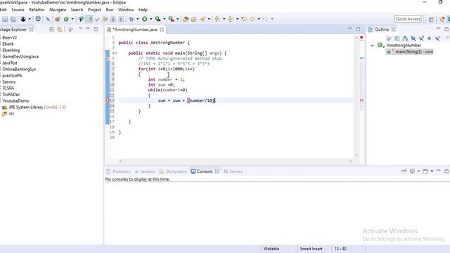Armstrong number in java | How to generate Armstrong number in java смотреть онлайн