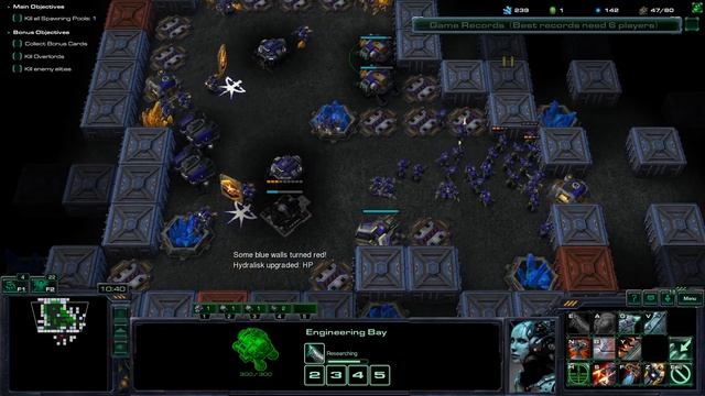 Maze and Terran BRUTAL mode completed ! Starcraft 2 Arcade