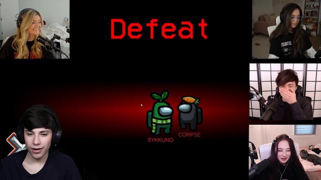 Corpse & Sykkuno Plays New IMPOSTOR Role in Among Us смотреть онлайн