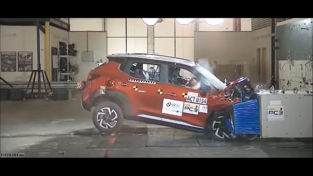 2021 Nissan Magnite CRASH Test India ! ! ! смотреть онлайн