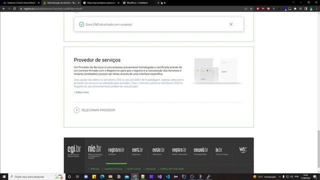Como configurar ip ao domínio no registro.br Oracle Cloud free tier смотреть онлайн
