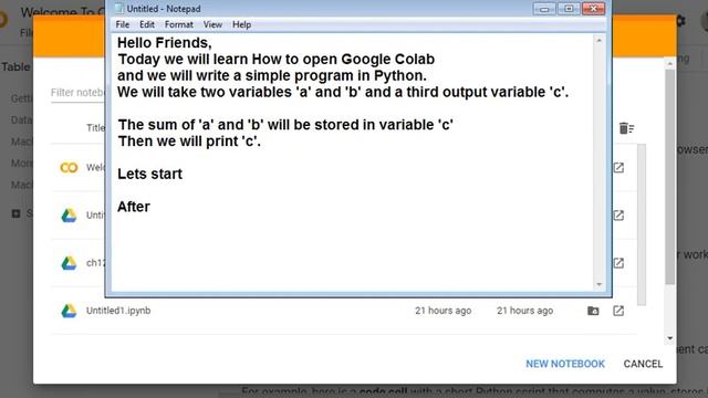 How to open google colab and use it for programming in python смотреть онлайн