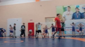 Тренировка детей по греко-римской борьбе