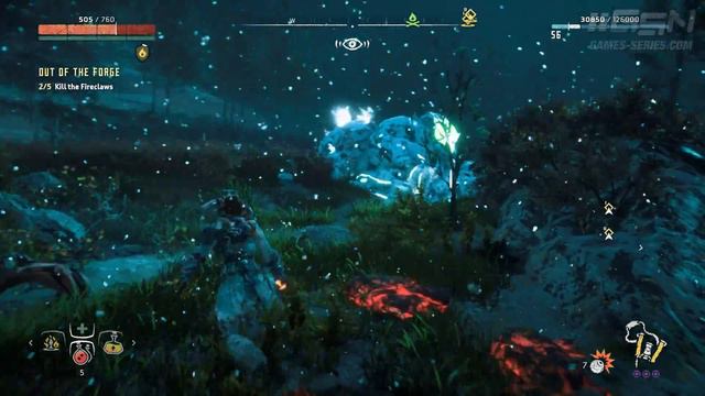 Horizon Zero Dawn: The Frozen Wilds - Side Quest: Out of The Forge смотреть онлайн