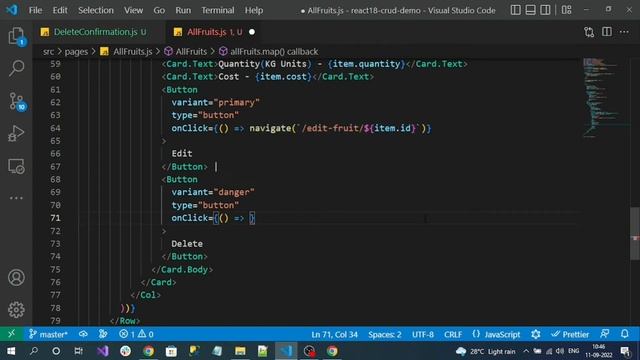 Part-5 | ReactJS(V18) CRUD Example смотреть онлайн