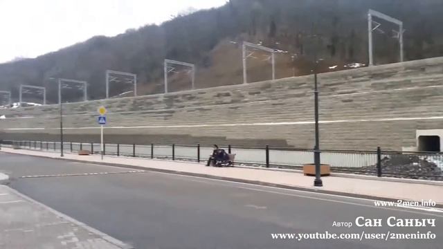 Красная Поляна уникальный горнолыжный курорт России в районе города Сочи смотреть онлайн