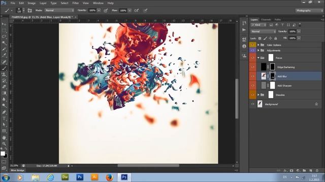 Dissolve Photoshop Effect | Adobe Photoshop Tutorial смотреть онлайн
