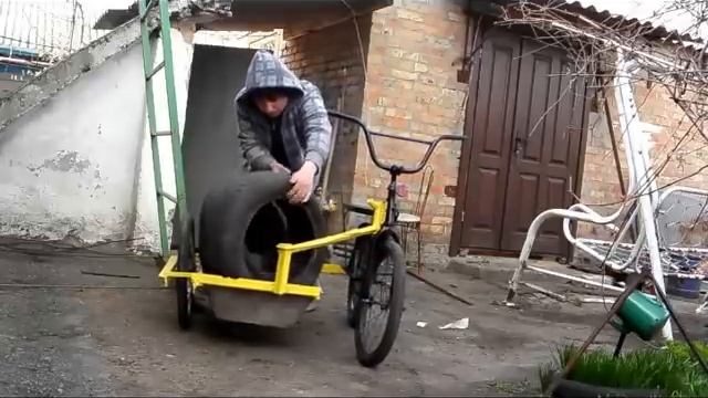 коляска прицеп для велосипеда смотреть онлайн