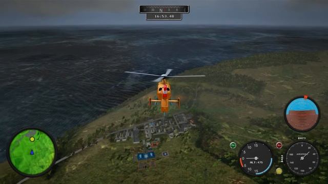 PC Helicopter Simulator 2014 Search and Rescue 1st mission смотреть онлайн