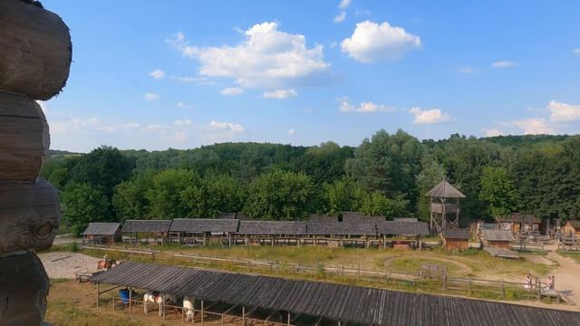 201. Украина (Ukraine) Парк "Киевская Русь" село Копачев, Киевской области (Качество 4 K) смотреть онлайн