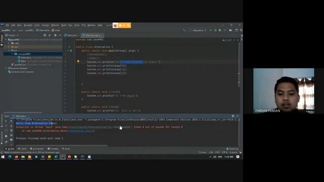 Kuliah Pemrograman JAVA Part 4: Public, Static, Private, Command Line Argument, Scanner смотреть онлайн