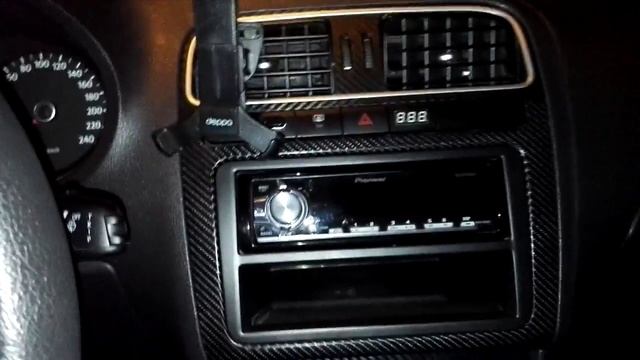 Вольтметр цифровой в авто DC 2.5-30В. Обзор + установка в VW Polo смотреть онлайн