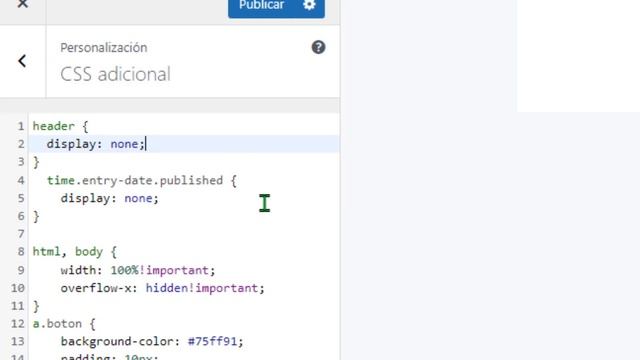 ❌ Cómo OCULTAR el MENÚ de WORDPRESS || SIN PLUGINS || Eliminar la Barra Superior o Header de tu Web смотреть онлайн