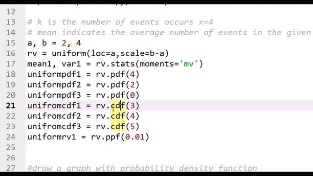均匀分布(Uniform Distribution)下 Python统计33——Python程序设计系列136 смотреть онлайн