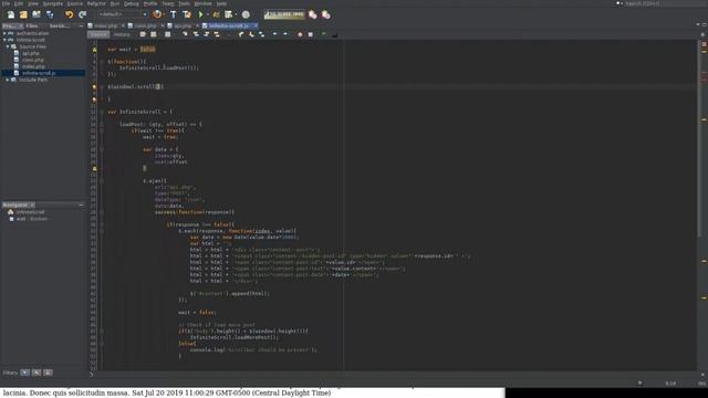 Creating PHP & JavaScript Infinite Scroll - Part 2 смотреть онлайн