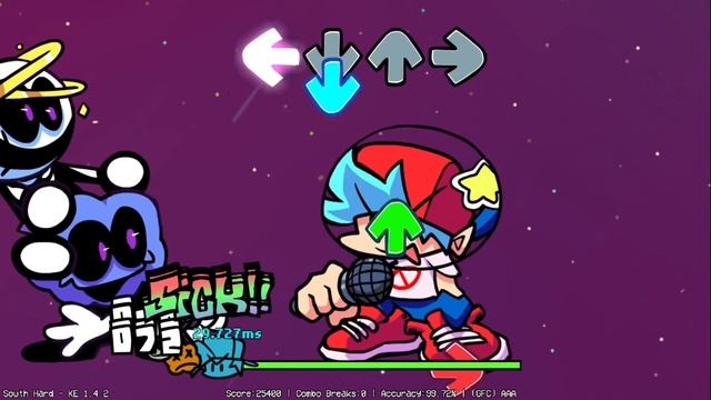 Friday Night Funkin Mod - Starcatchers South Modchart смотреть онлайн