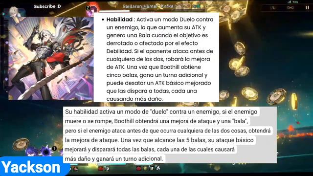 Honkai Star Raíl: Boothill Habilidades y Mas смотреть онлайн