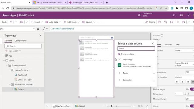 PowerApps - Build Canvas Apps to work in Offline Mode смотреть онлайн