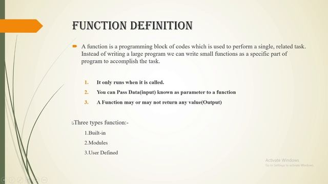 python function introduction and In- built function смотреть онлайн