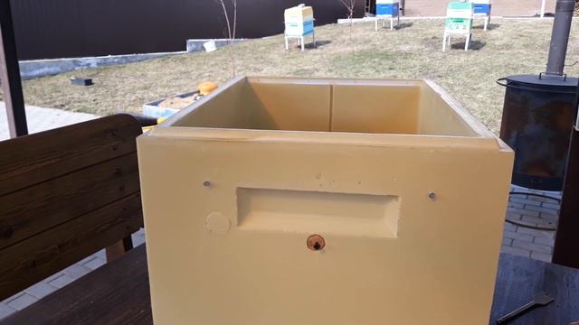 Установка пыльцесборника на улей из ППУ для сбора пыльцы смотреть онлайн