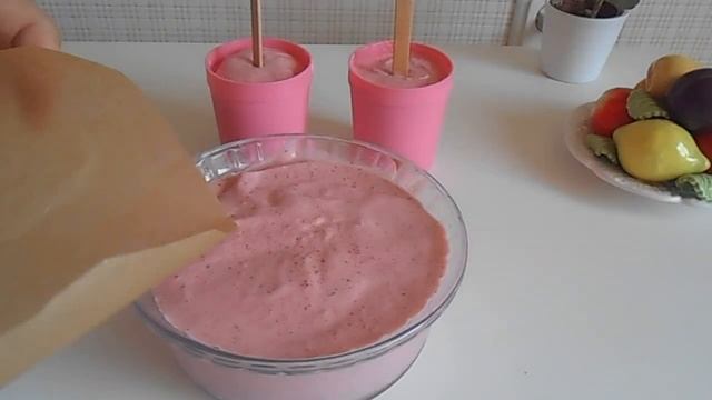 Домашнее клубничное мороженое, всего 2 ингредиента, без мороженицы смотреть онлайн