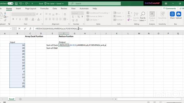 How to use Reduce function with lambda in Excel смотреть онлайн