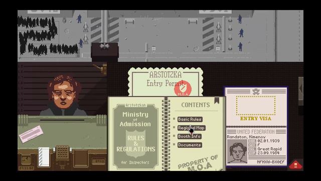 Jori got a Passport! | Papers, Please #2 смотреть онлайн