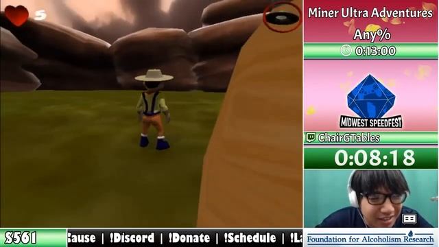 MidSpring SpeedFling 2019 - Miner Ultra Adventures any% by ChairGTables смотреть онлайн