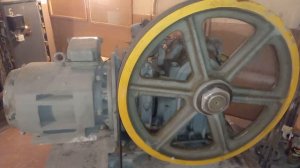 Машинное помещение лифтов КМЗ 1990 года выпуска