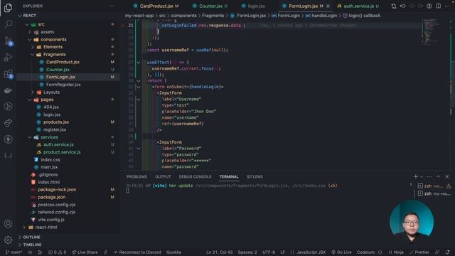 Tutorial React JS Bahasa Indonesia : 17.Post Data API смотреть онлайн