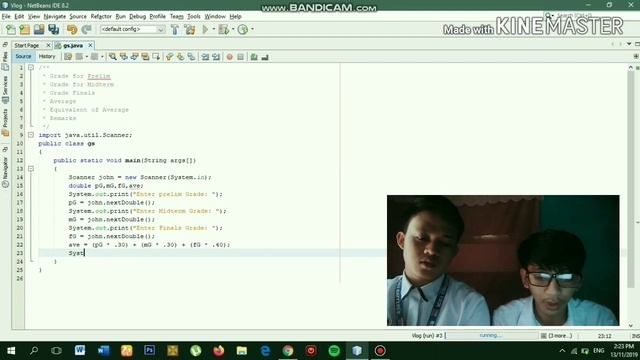 Grading System using Java. смотреть онлайн