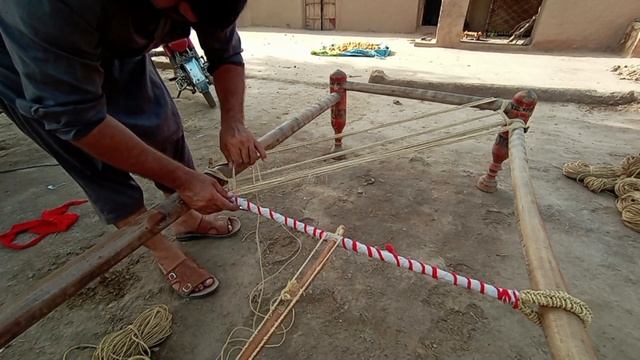 Charpai banane ka tarika in urdu || how to make charpai || Safdar Shakir village vlogs смотреть онлайн