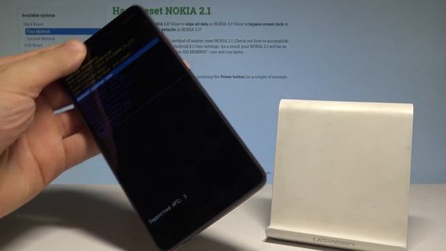 NOKIA 2.1 RECOVERY MODE / Enter & Quit NOKIA System Recovery