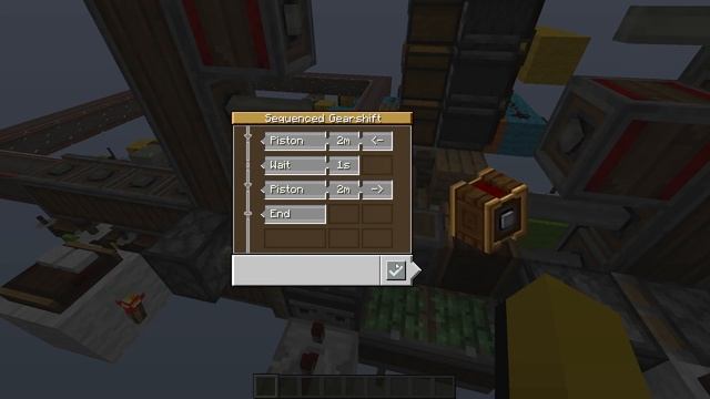Minecraft Create Mod Smart Storage System Using Sequenced Gearshifts!