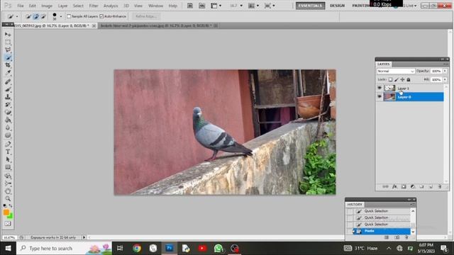 How to Change Background in Photoshop Cs5 (fast & easy)!!!!! смотреть онлайн