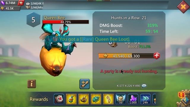 Mythic Hunting Gear Vs. LVL 5 Monsters | Saberfang Familiar | LORDS MOBILE смотреть онлайн
