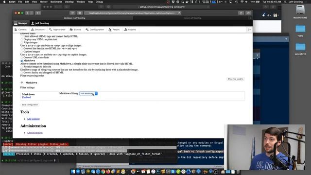 Drupal 7 to 8 LIVE Migration - Ep 5 - GitHub Actions CI and migration debugging смотреть онлайн