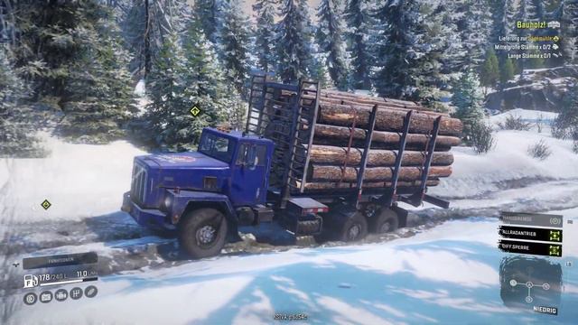 SnowRunner | Best Truck | International Paystar 5070 смотреть онлайн