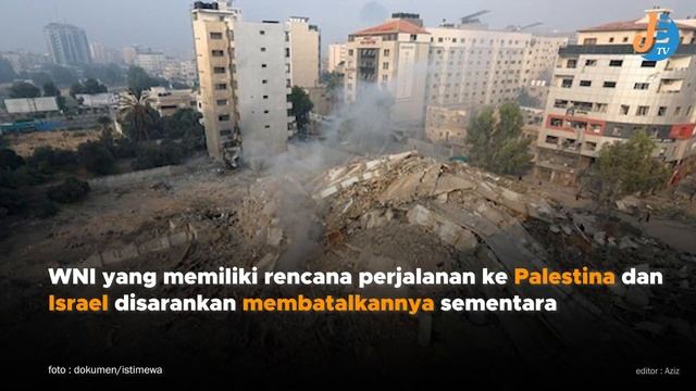 Kemenlu RI Warga Negara Indonesia Diminta Pulang dari Zona Konflik Israel Palestina смотреть онлайн