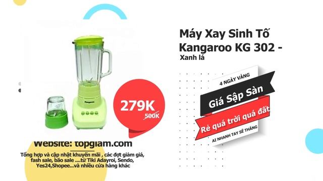 Phụ kiện nhà bếp, Máy xay, Máy ép giảm giá sốc Tiki T5 смотреть онлайн