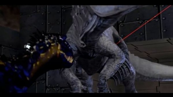 Indoraptor Vs Indominus Rex