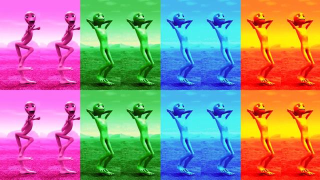 Alien Dance VS Funny Alien VS Dame Tu Cosita VS Funny Alien Dance VS Green Alien Dance VS Dance Son