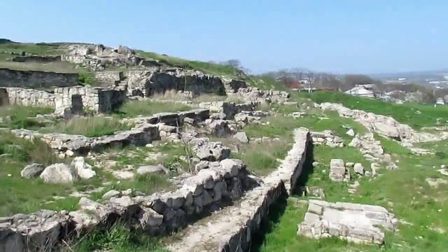 Городище Пантикапей в Крыму. смотреть онлайн